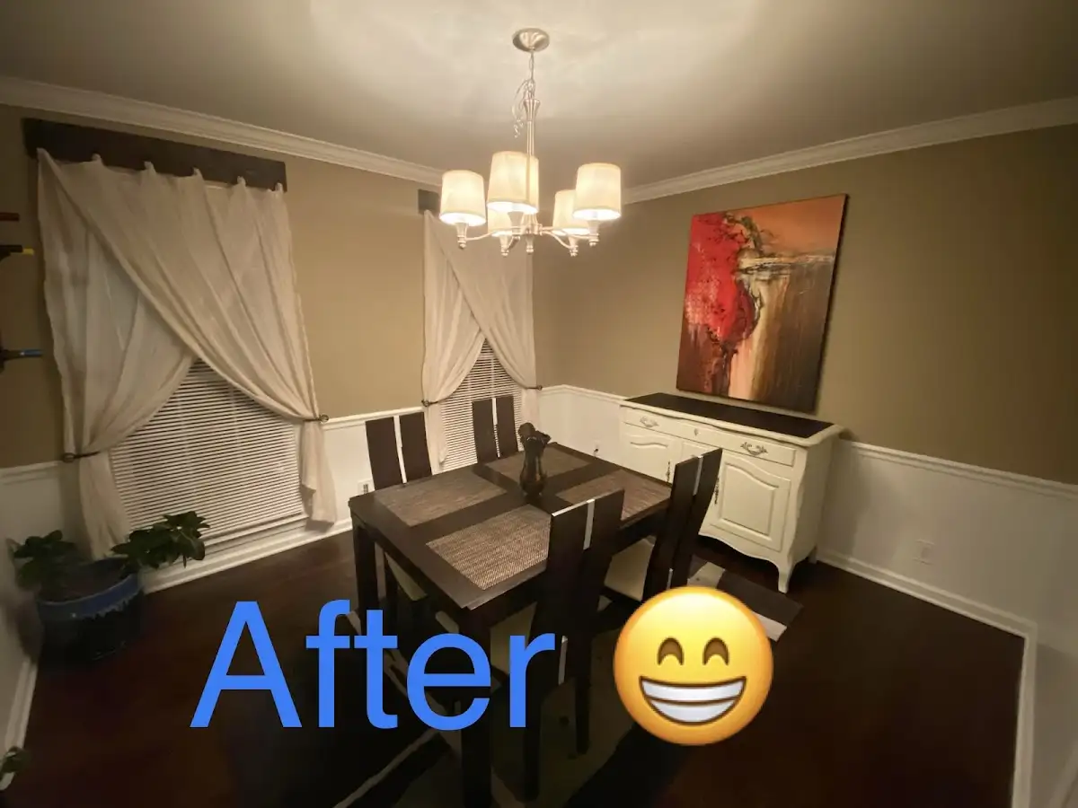 Professional dining room restoration after water damage in Carlinville
